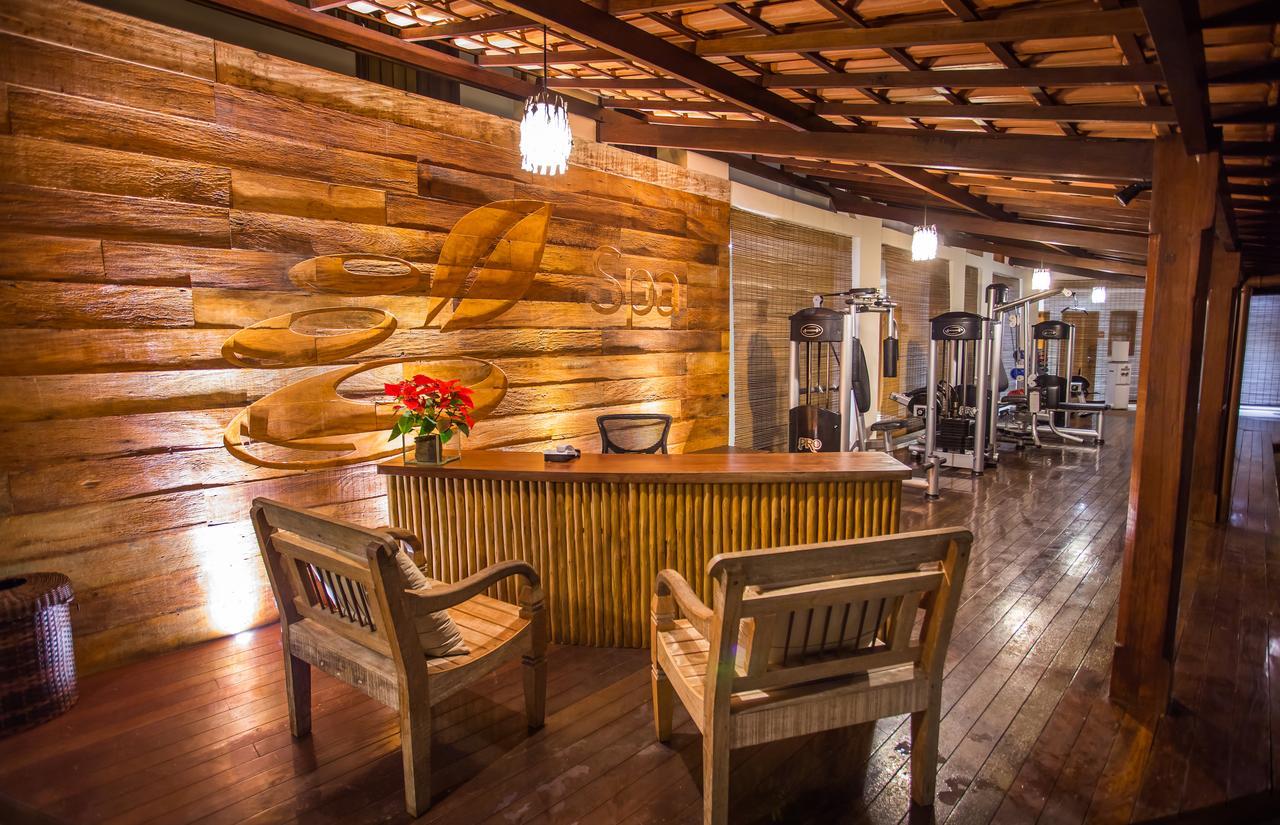 La Torre Resort All Inclusive Porto Seguro Exterior foto The lobby of the hotel